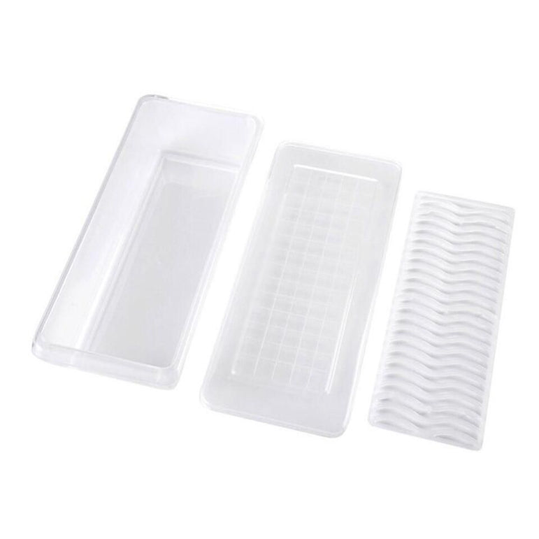 Fridge Storage Containers Box 27*11.6*6.5cm (Pack of 2)