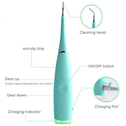 Portable Electric Dental Calculus and Plaque Remover